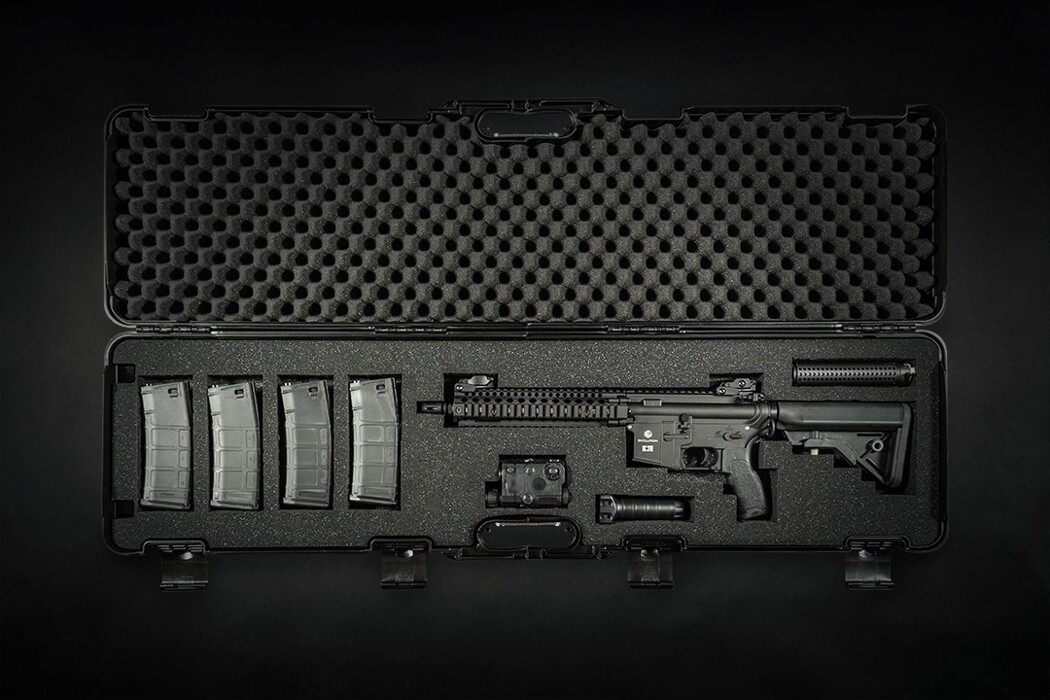 Жорсткий чохол для гвинтівки з колесами (вн. Розмір 117,5x29x12) Evolution EA0506RC фото 11