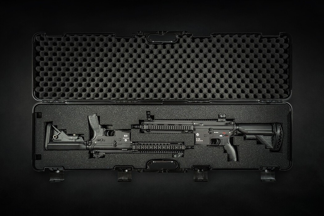 Жорсткий чохол для гвинтівки з колесами (вн. Розмір 117,5x29x12) Evolution EA0506RC фото 10
