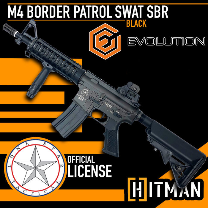 Штурмова гвинтівка M4 Lone Star Border Patrol SWAT SBR [Evolution] фото 6