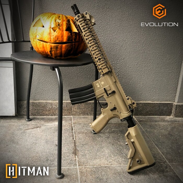 Штурмовая винтовка M4 Recon MK18 Mod 1 10.8” Metal Tan [Evolution] фото 12
