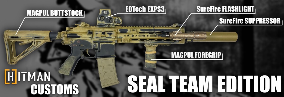 Штурмовая винтовка HK 416 SEAL TEAM EDITION фото 2