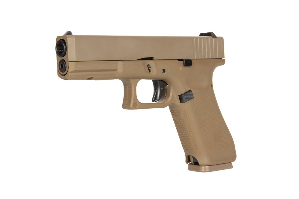 Пистолет Glock 17 Gen5. Tan Green Gas EC-1102DE фото 3
