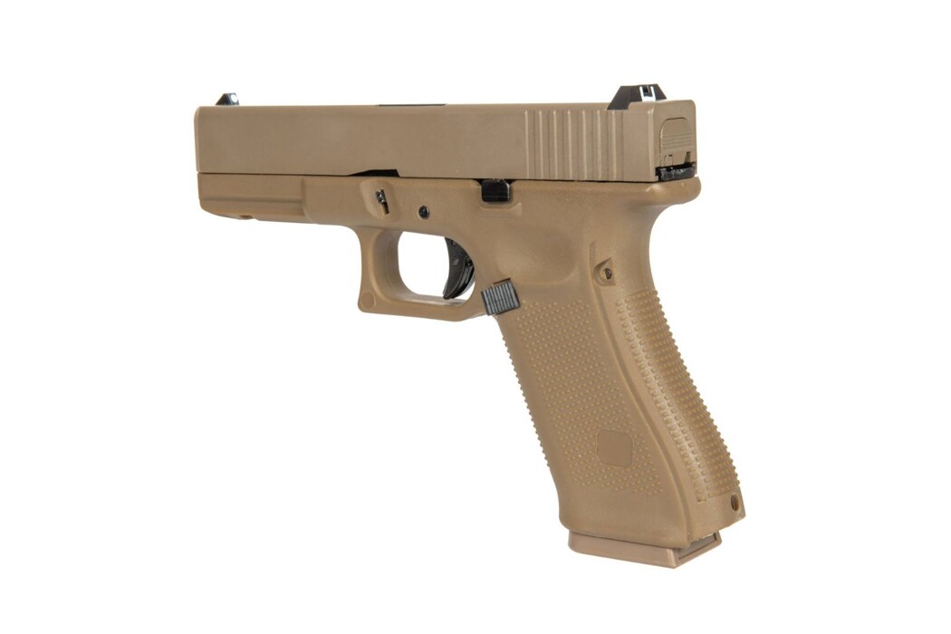 Пистолет Glock 17 Gen5. Tan Green Gas EC-1102DE фото 2