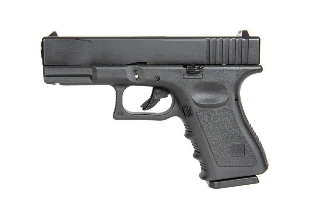 Пістолет Glock 19 Gen3. Black Green Gas EC-1301 фото 1