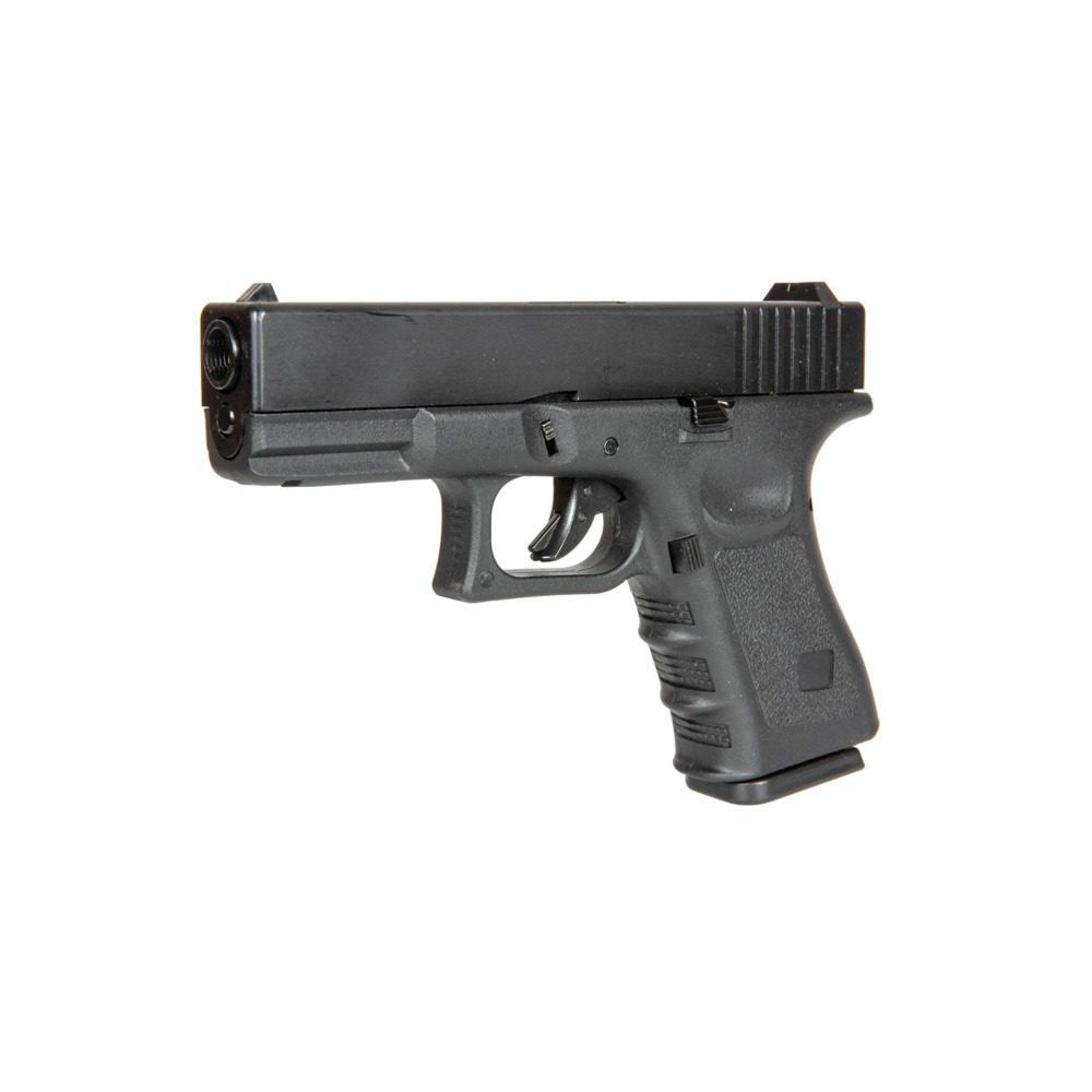 Пістолет Glock 19 Gen3. Black Green Gas EC-1301 для страйкбола и