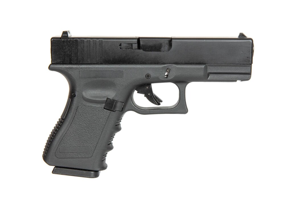 Пістолет Glock 19 Gen3. Black Green Gas EC-1301 фото 4