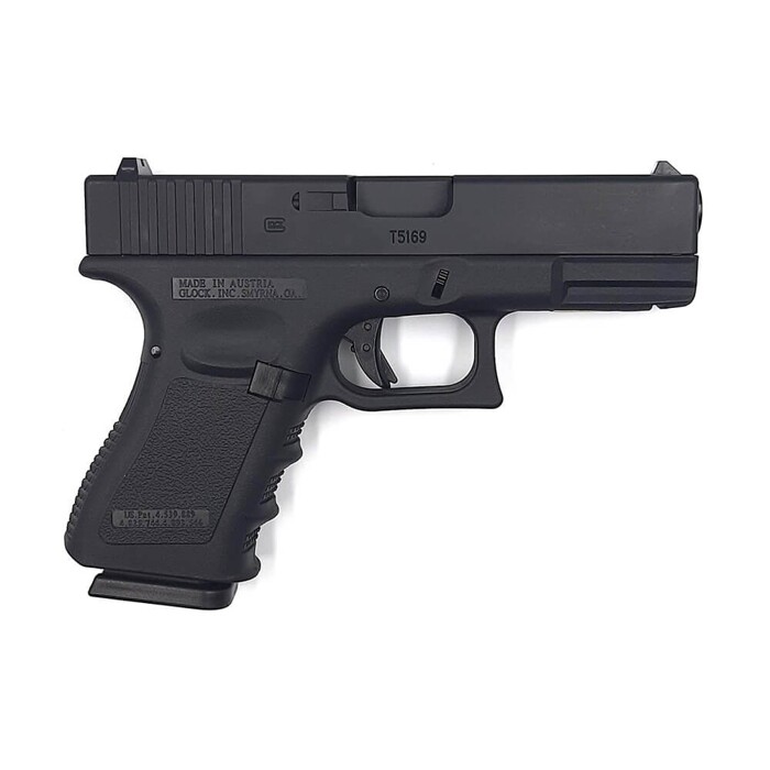 Пістолет Glock 19 Gen3. Black Green Gas EC-1301 Asia mod фото 2