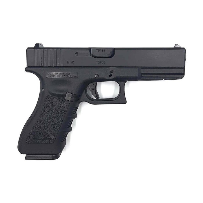 Пістолет Glock 17 Gen3. Black Green Gas EC-1101 Asia mod фото 2