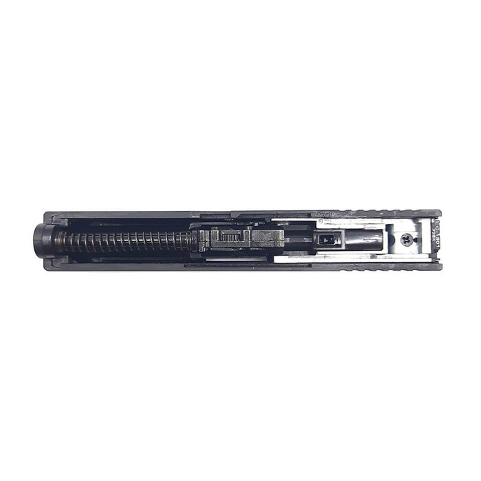 Пістолет Glock 17 Gen3. Black Green Gas EC-1101 фото 8