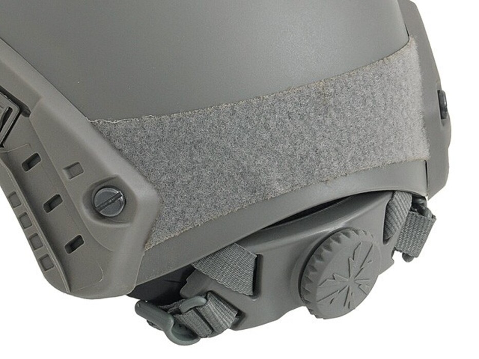 Репліка шолома MICH2001 RIS Fast PJ з швидким регулюванням - Wolf Grey [EM] фото 7