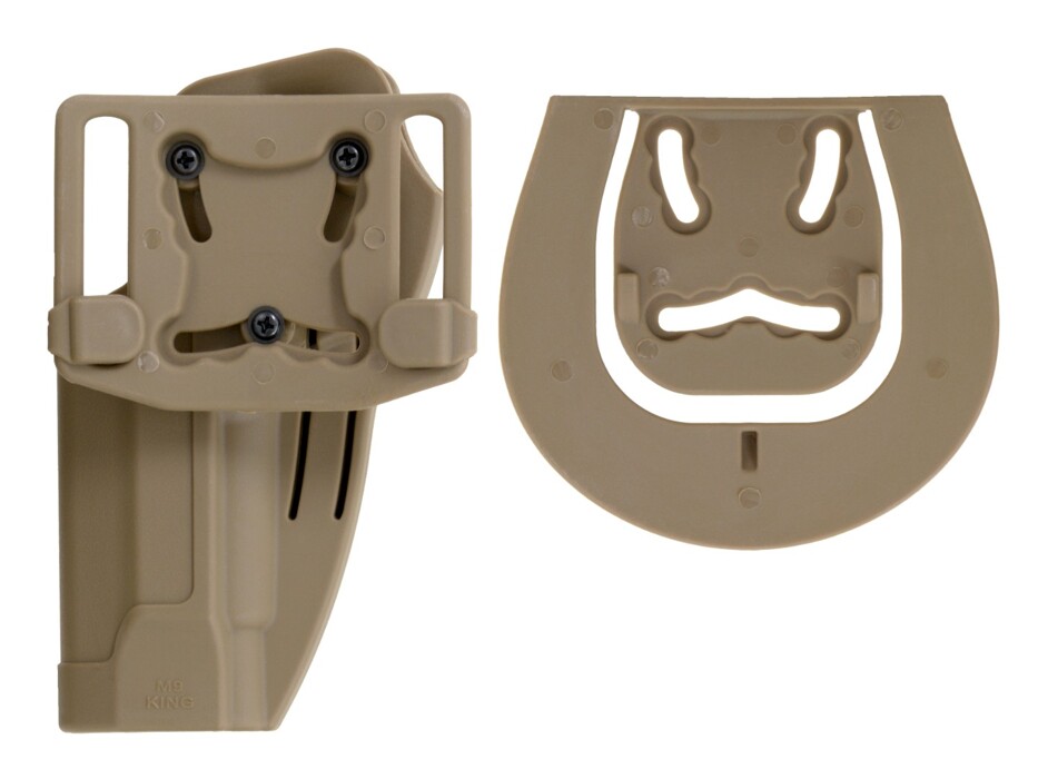 Кобура пластиковая FastDraw для Beretta M92 - TAN [CS] фото 4