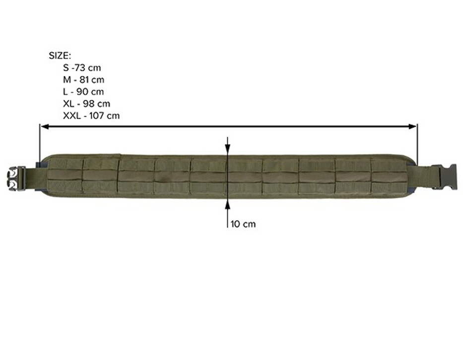 Ремінь Combat Belt (M) - Olive [8FIELDS] фото 7
