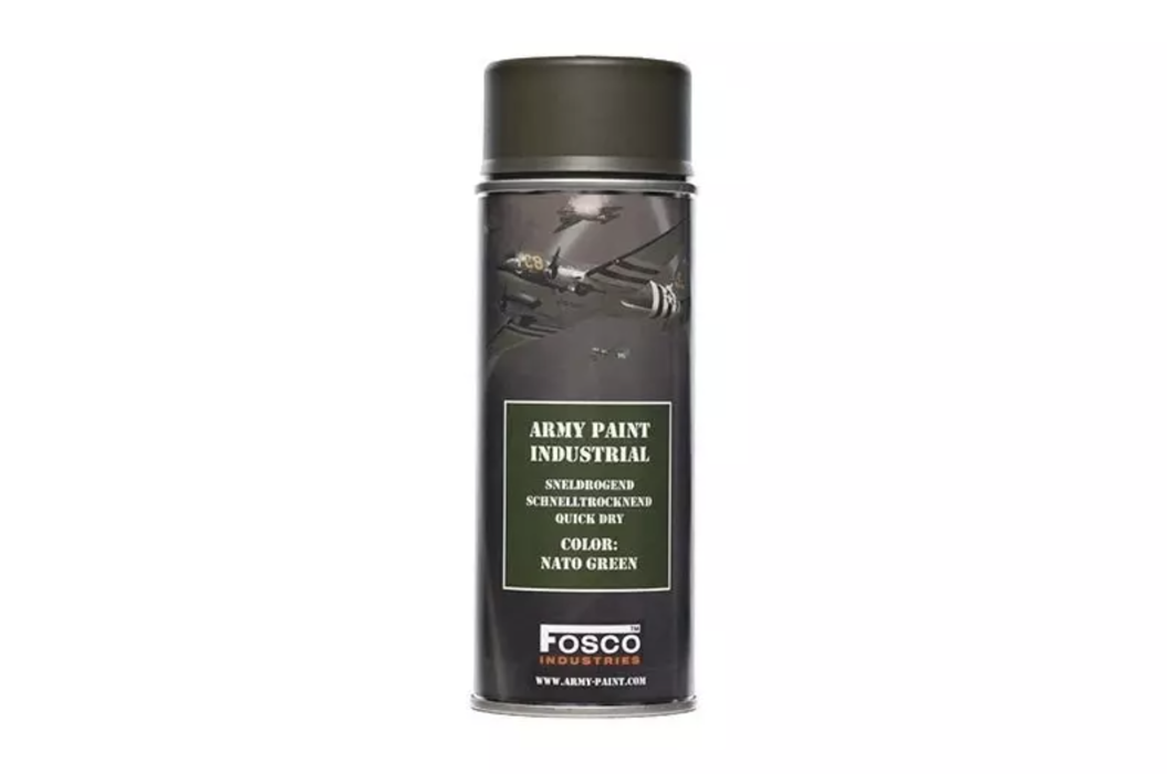 Спрей-фарба - NATO Green Fosco фото 1