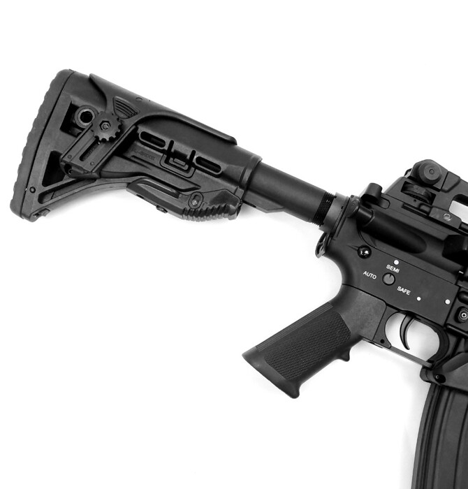 Штурмова гвинтівка M4 tactical custom FAB full metal [GHOST ARMAMENT] фото 5