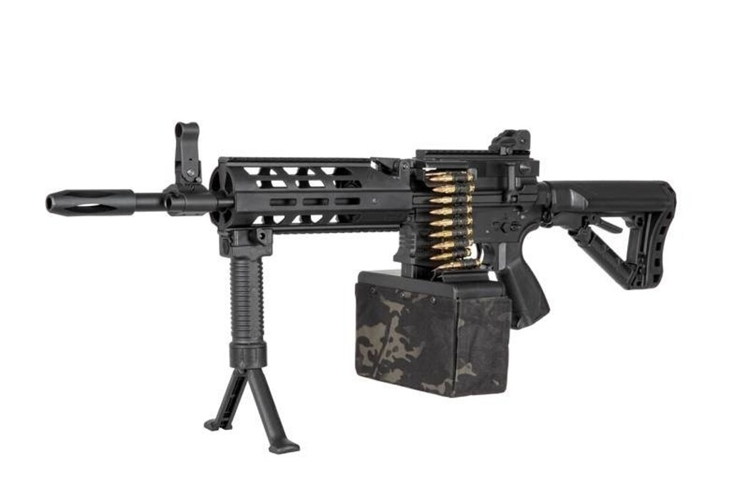 Кулемет CM16 LMG Stealth [G&G] фото 3