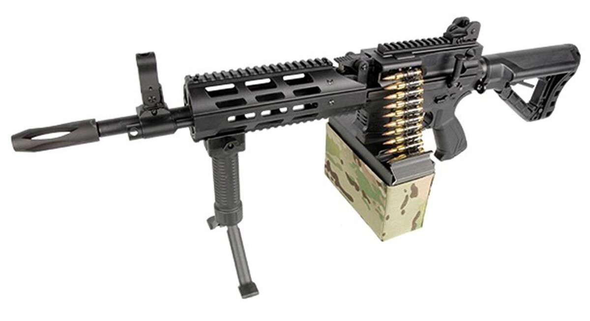 Кулемет CM16 LMG Stealth [G&G] фото 5
