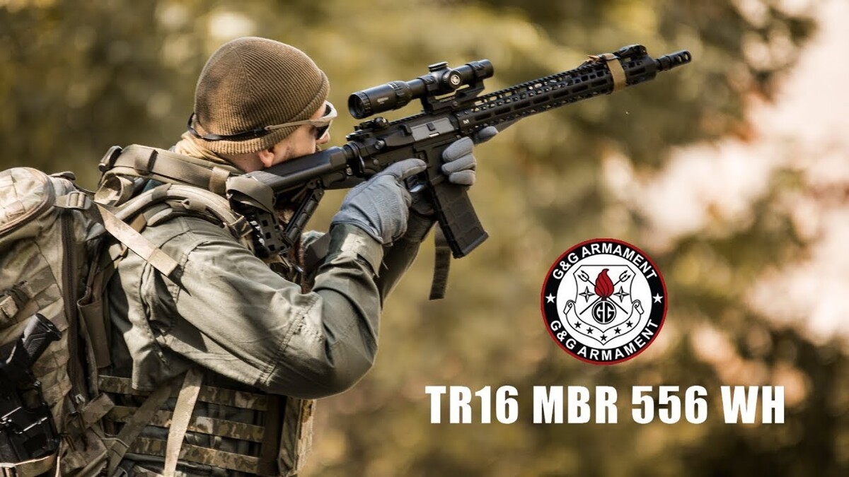 Штурмовая винтовка TR16 MBR 556WH G2 Full Metal G&G фото 17