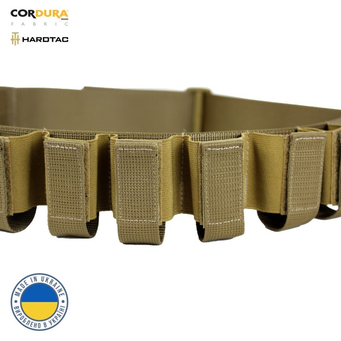 Гранатні підсумки бандольєра Cordura Coyote Hardtac фото 2