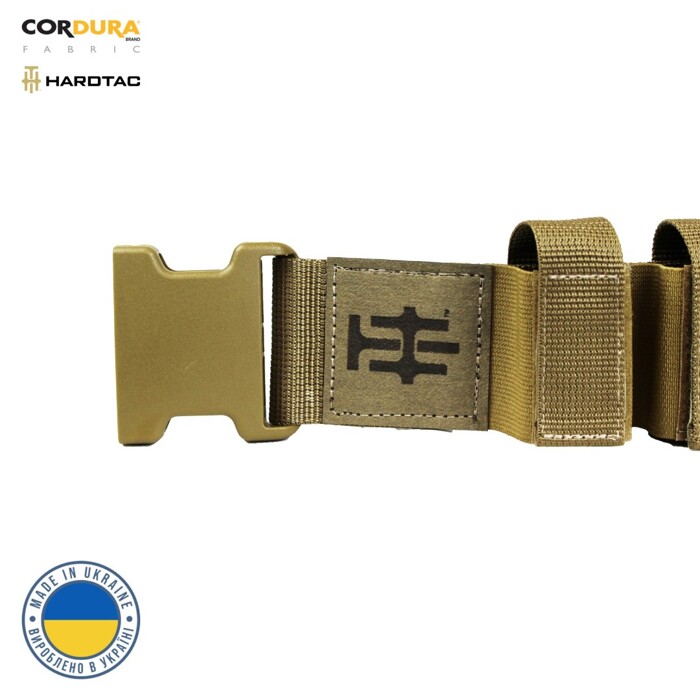 Гранатні підсумки бандольєра Cordura Coyote Hardtac фото 4