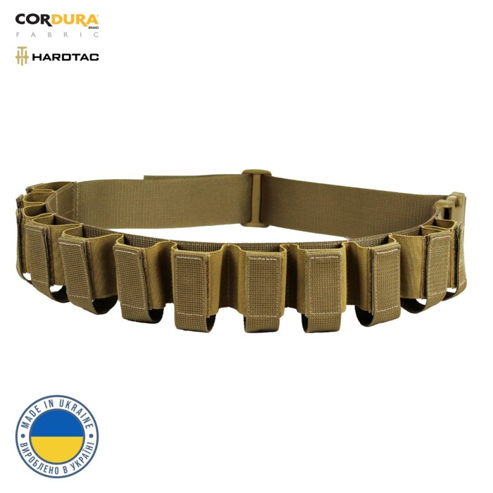 Гранатні підсумки бандольєра Cordura Coyote Hardtac фото 3