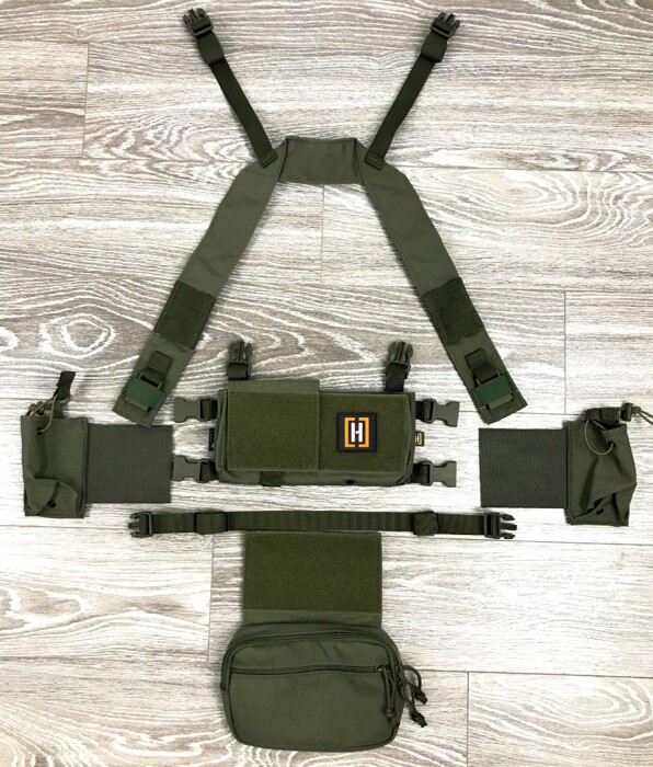 Розвантажувальний жилет Chest Rig MK2 Cordura Olive [Hardtac] фото 7