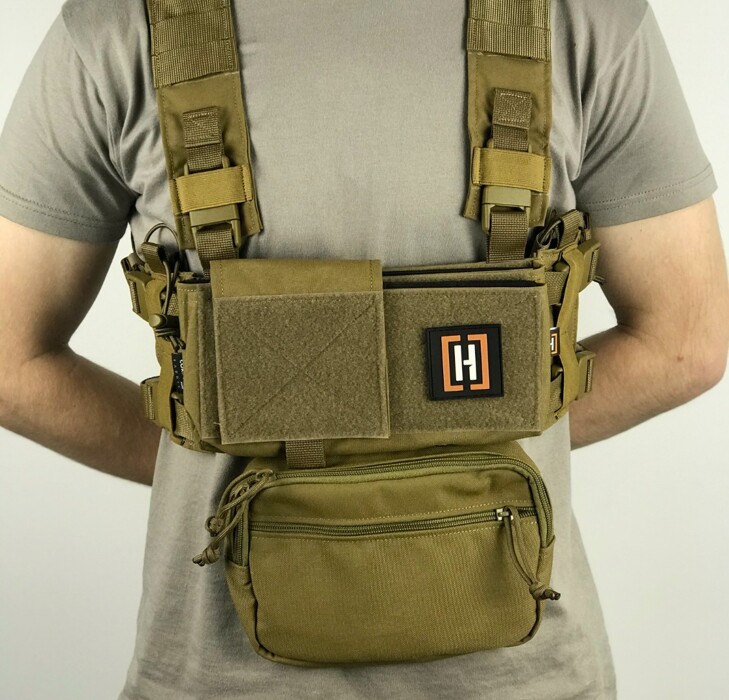 Разгрузочный жилет Chest Rig MK2 Cordura Coyote [Hardtac] фото 2