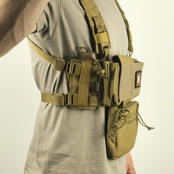 Разгрузочный жилет Chest Rig MK2 Cordura Coyote [Hardtac] фото 4