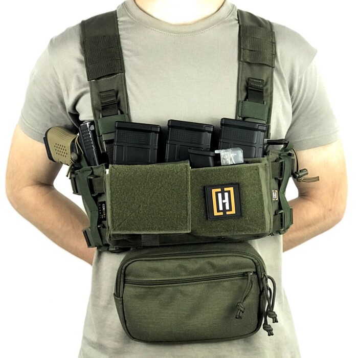 Розвантажувальний жилет Chest Rig MK2 Cordura Olive [Hardtac] фото 2