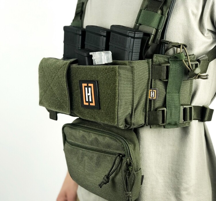 Розвантажувальний жилет Chest Rig MK2 Cordura Olive [Hardtac] фото 4