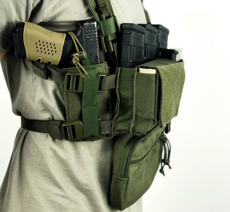 Розвантажувальний жилет Chest Rig MK2 Cordura Olive [Hardtac] фото 5