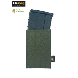 Підсумок еластичний для магазинів AK/M4 Cordura Olive [Hardtac]