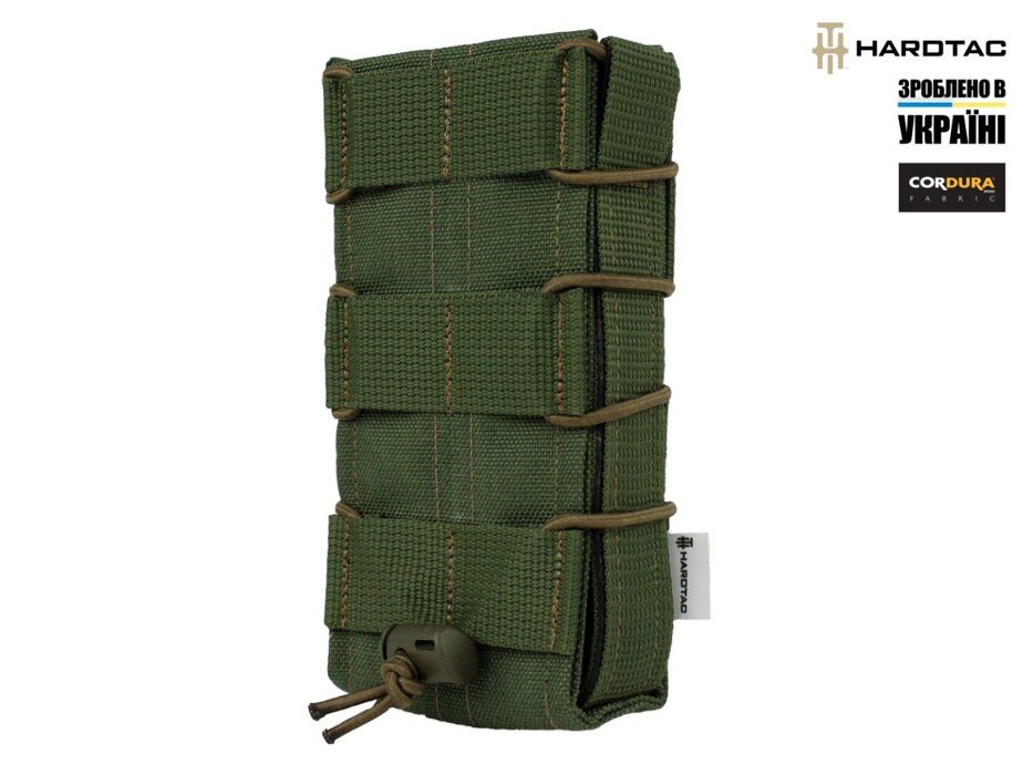 Подсумок фаст для магазинов AK/M4 Cordura Olive [Hardtac] фото 1