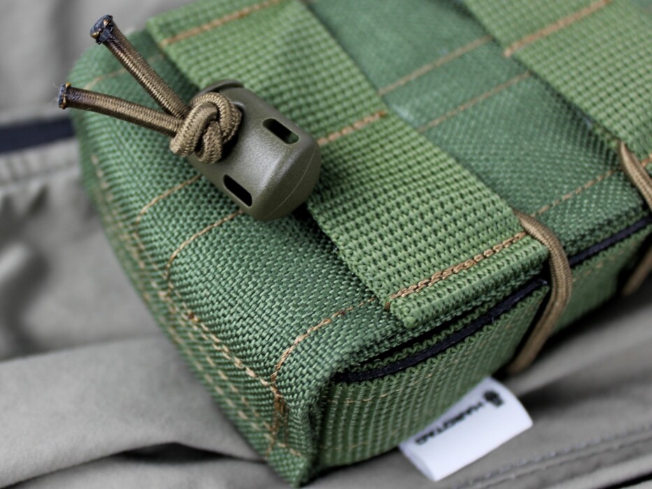 Подсумок фаст для магазинов AK/M4 Cordura Olive [Hardtac] фото 7