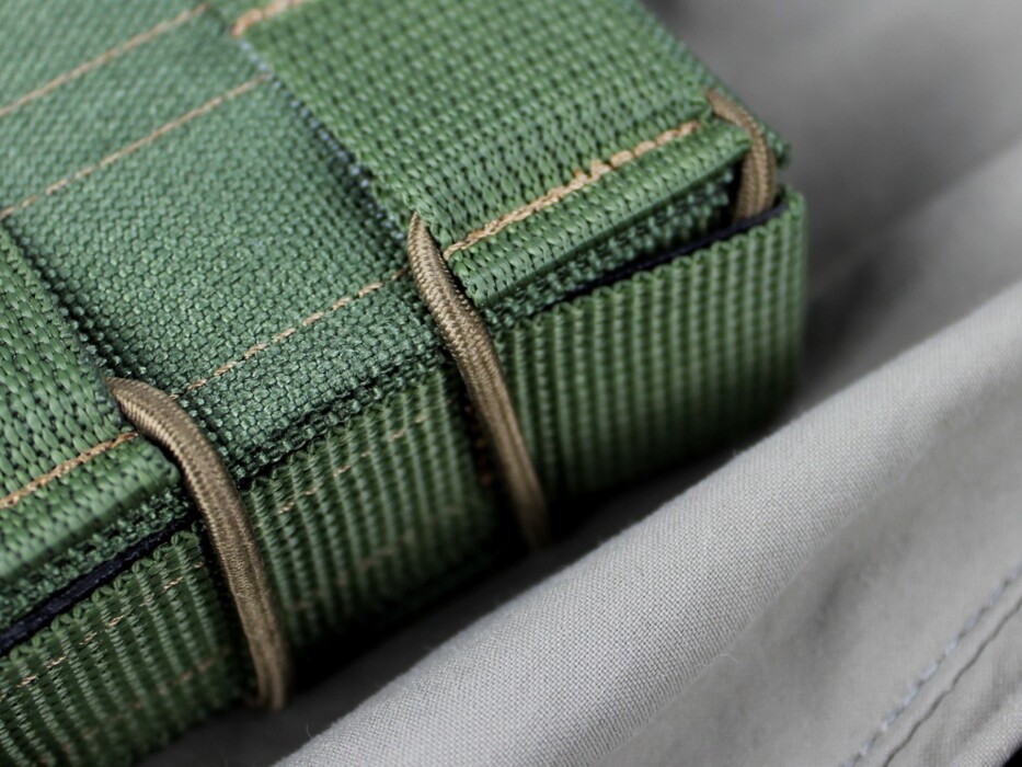 Подсумок фаст для магазинов AK/M4 Cordura Olive [Hardtac] фото 5