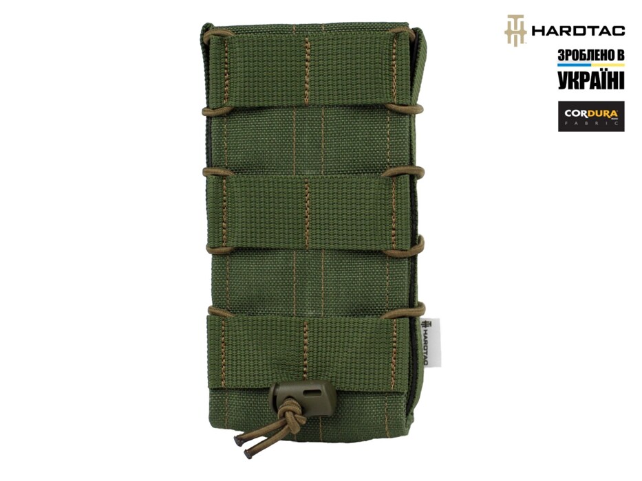 Подсумок фаст для магазинов AK/M4 Cordura Olive [Hardtac] фото 2