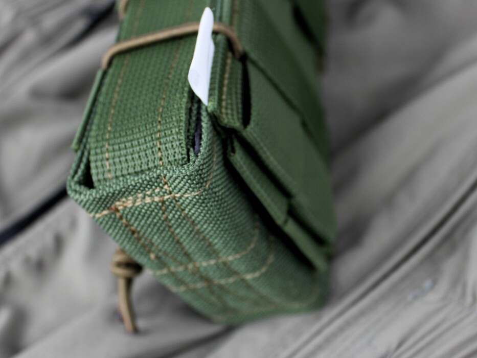 Подсумок фаст для магазинов AK/M4 Cordura Olive [Hardtac] фото 11