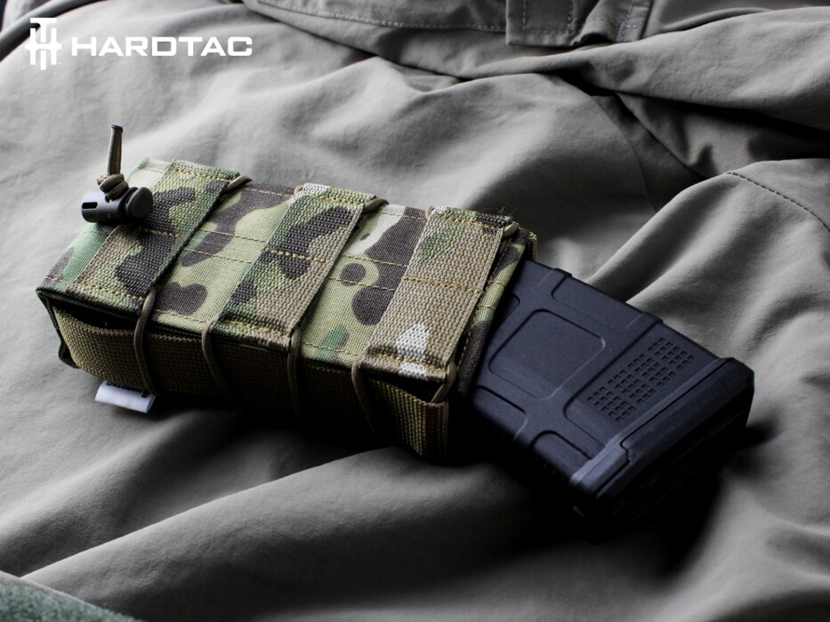 Подсумок фаст для магазинов AK/M4 Cordura MC [Hardtac] фото 7