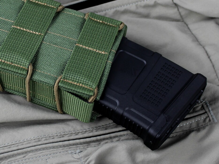 Подсумок фаст для магазинов AK/M4 Cordura Olive [Hardtac] фото 12