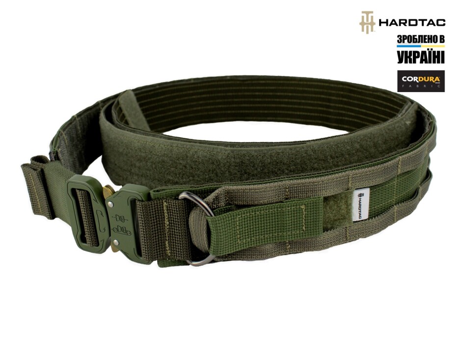 Пояс тактичний Ronin MK2 Cordura Olive Hardtac фото 2