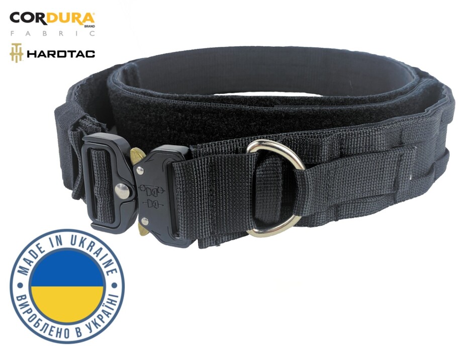 Пояс тактичний Ronin MK2 Cordura black Hardtac фото 2