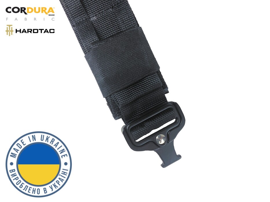 Пояс тактичний Ronin MK2 Cordura black Hardtac фото 4