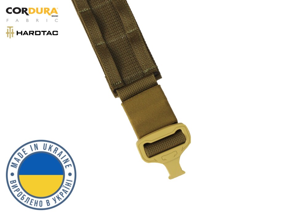 Пояс тактичний Ronin MK2 Cordura Coyote Hardtac фото 3