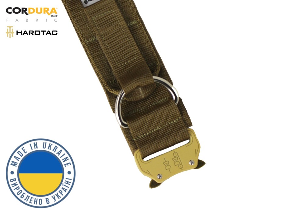 Пояс тактичний Ronin MK2 Cordura Coyote Hardtac фото 4