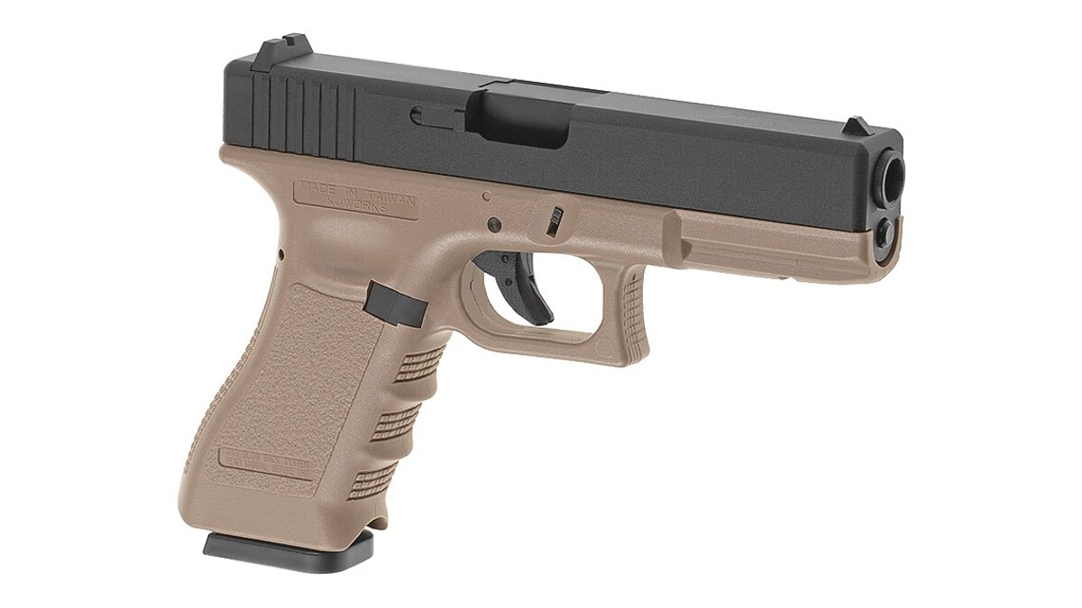 Пистолет Glock 17 tan Metal Slide [Evolution] фото 3