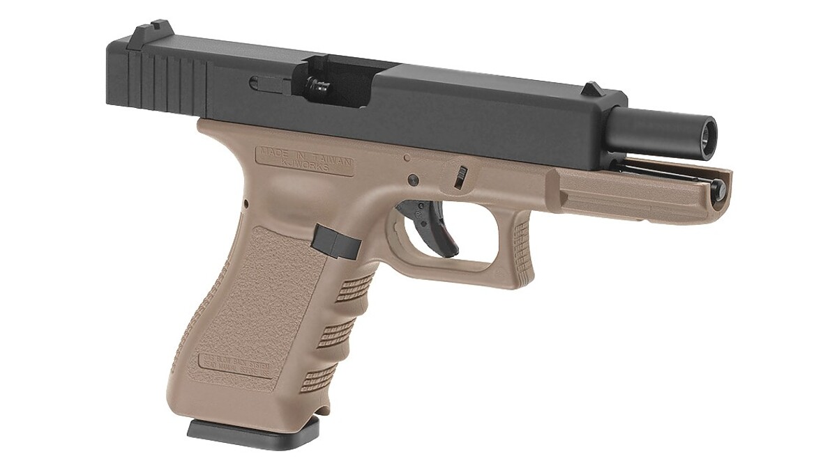 Пистолет Glock 17 tan Metal Slide [Evolution] фото 5