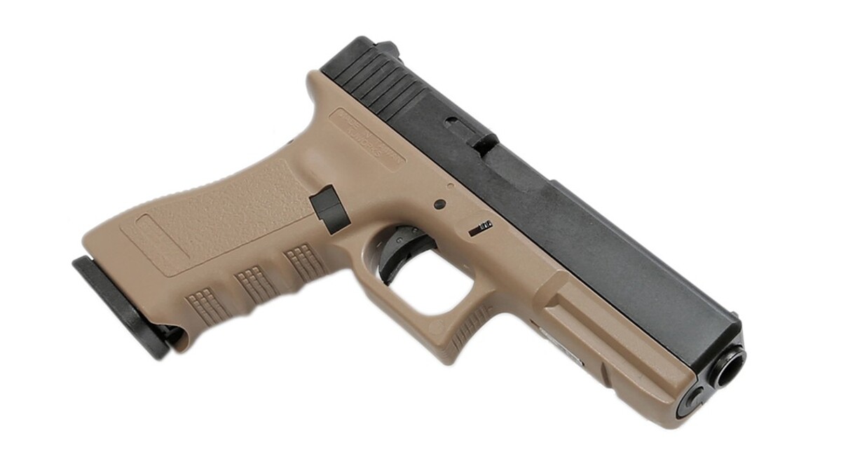 Пистолет Glock 17 tan Metal Slide [Evolution] фото 6