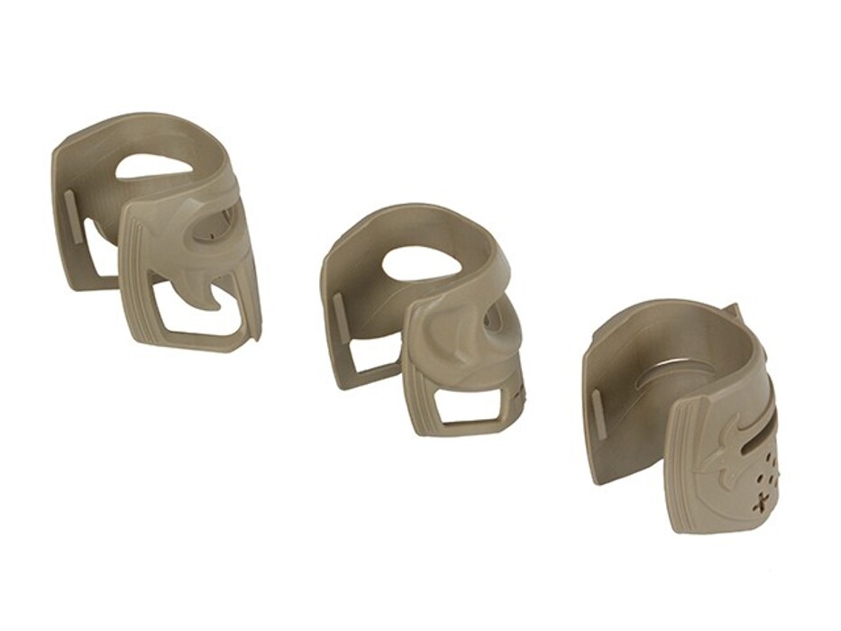 AR15/M4 серия - накладка на магазиноприемник Magwell ergonomic [KUBLAI] - TAN фото 4