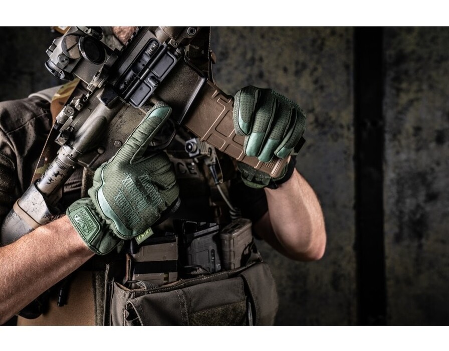Рукавиці тактичні Original Fast Fit чорні Mechanix розмір M фото 8