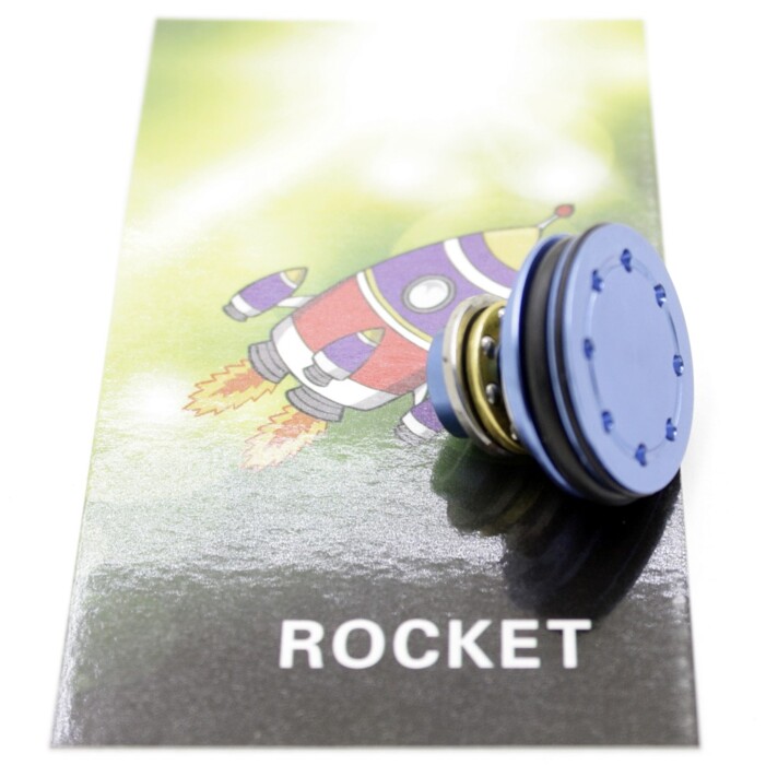 Rocket голова поршня на 2 резинки алюминий фото 5