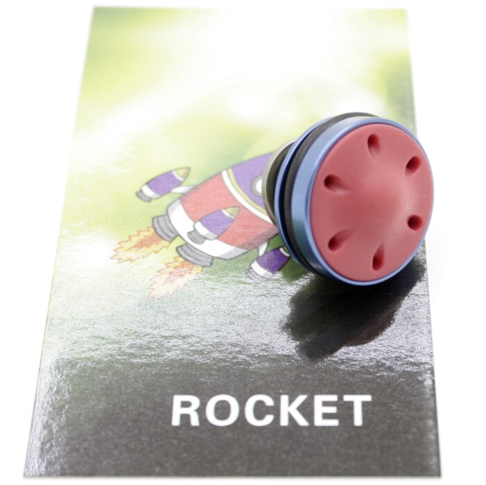 Rocket тиха голова поршня алюміній фото 5